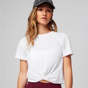 NWT Fabletics Cotton Twist Front T-Shirt